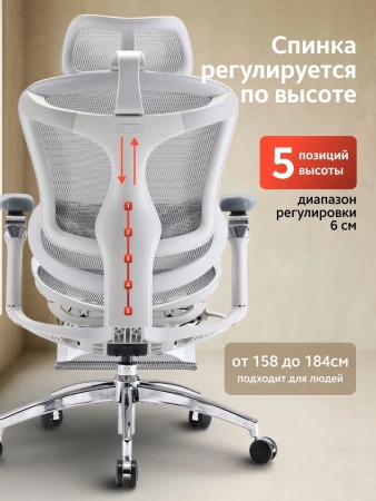 SIHOO Офисное кресло, серый5